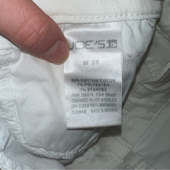 Joes jeans cuffed white capri pants - Picture 6 of 7